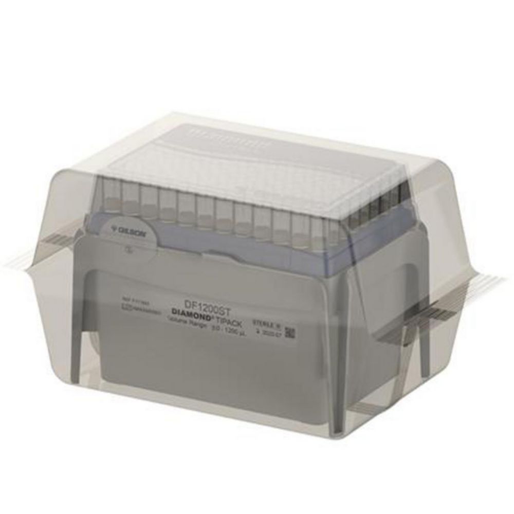 Pipetpunten 100-1200 µl, Diamond Tipack, DF1200, Polypropylene, Steriel
