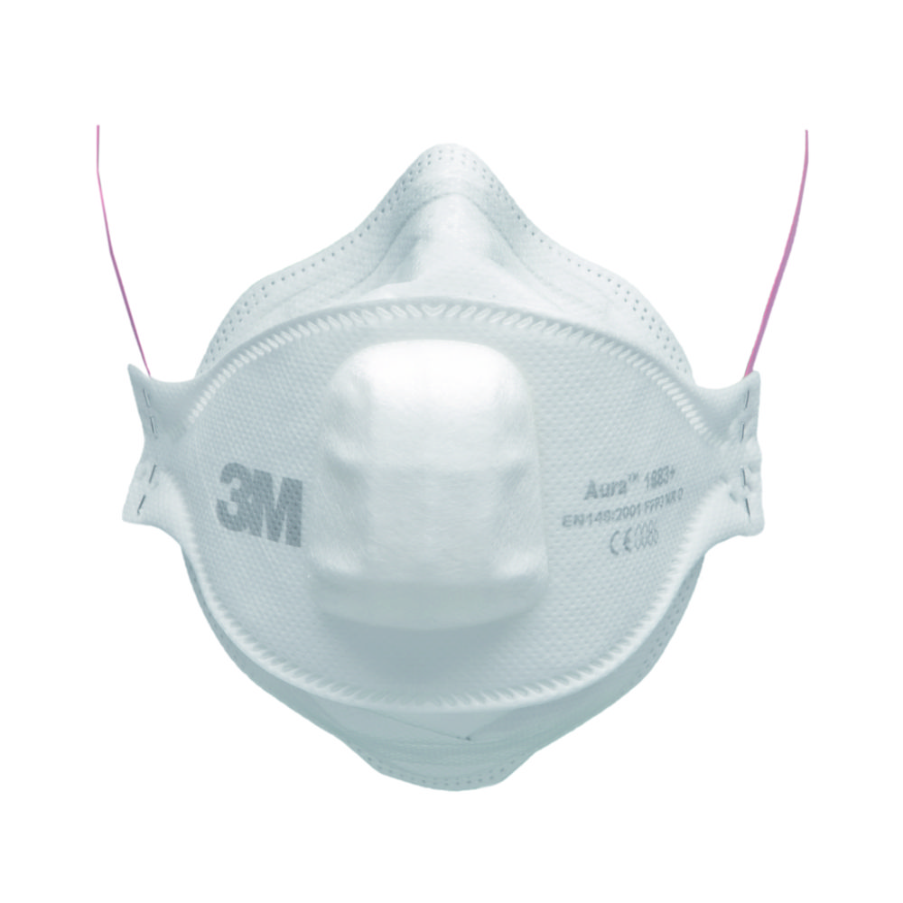 Stofmasker 3M Aura 1883+  FFP3, met bedekt ventiel