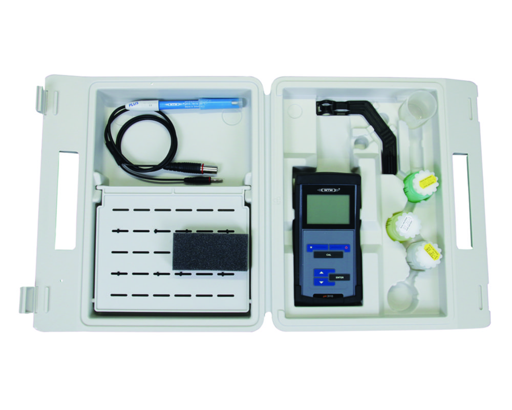 LLG Premium line pH/redox-meter pH 3110 Set SM Pro, incl.Sentix 41, buffers en beschermhuls