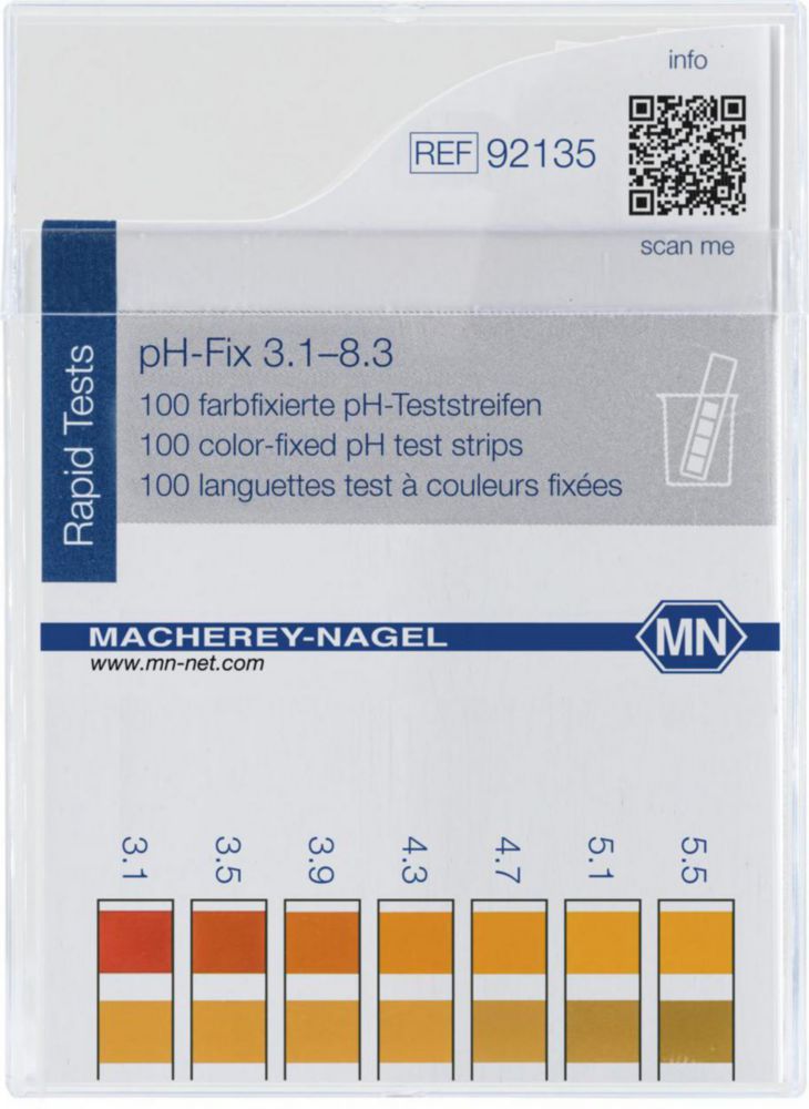 pH indicatorstrips pH 3,1-8,3