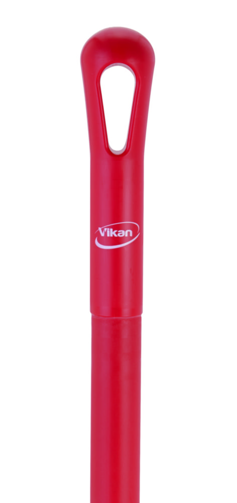 Ultra-hygiënische steel, Ø 34  x 1500 mm, rood, zonder bezem