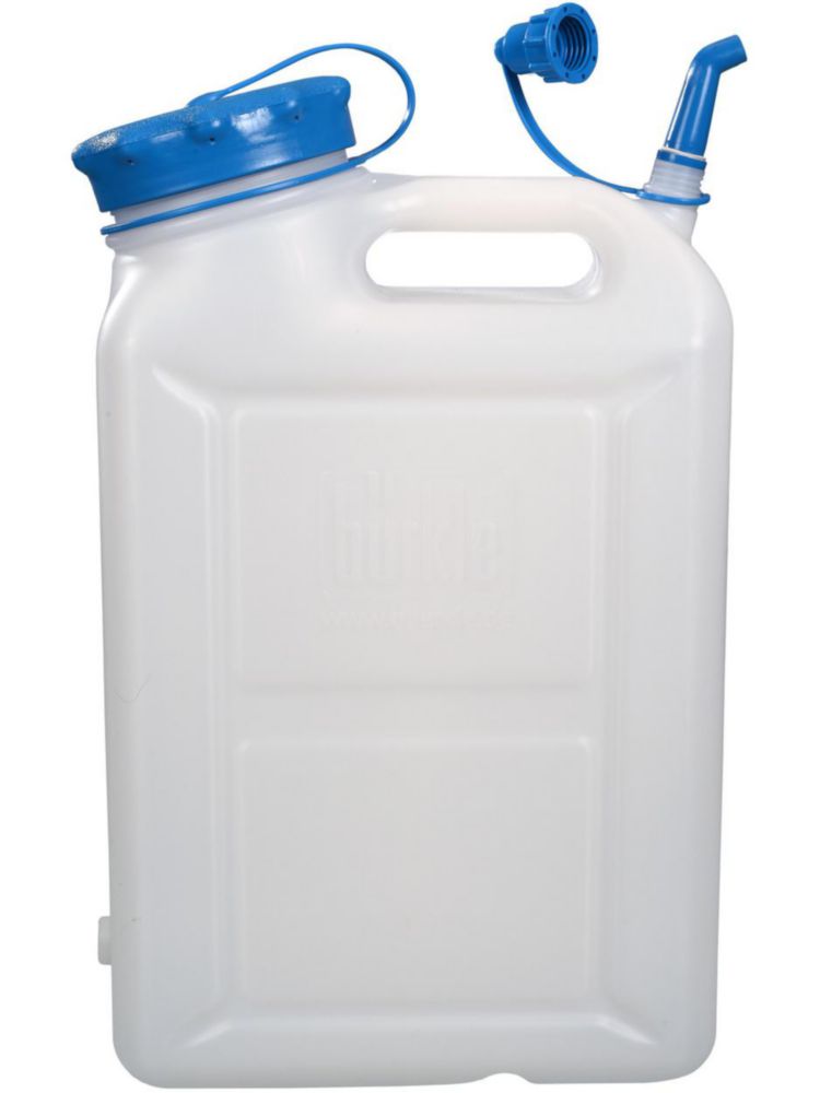 Jerrycan 10 l, HDPE, wijdmonds  zon. aansluiting zon verdeling