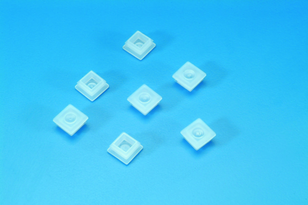 Deksel 10x10 mm, PP voor vierkante Cuvet