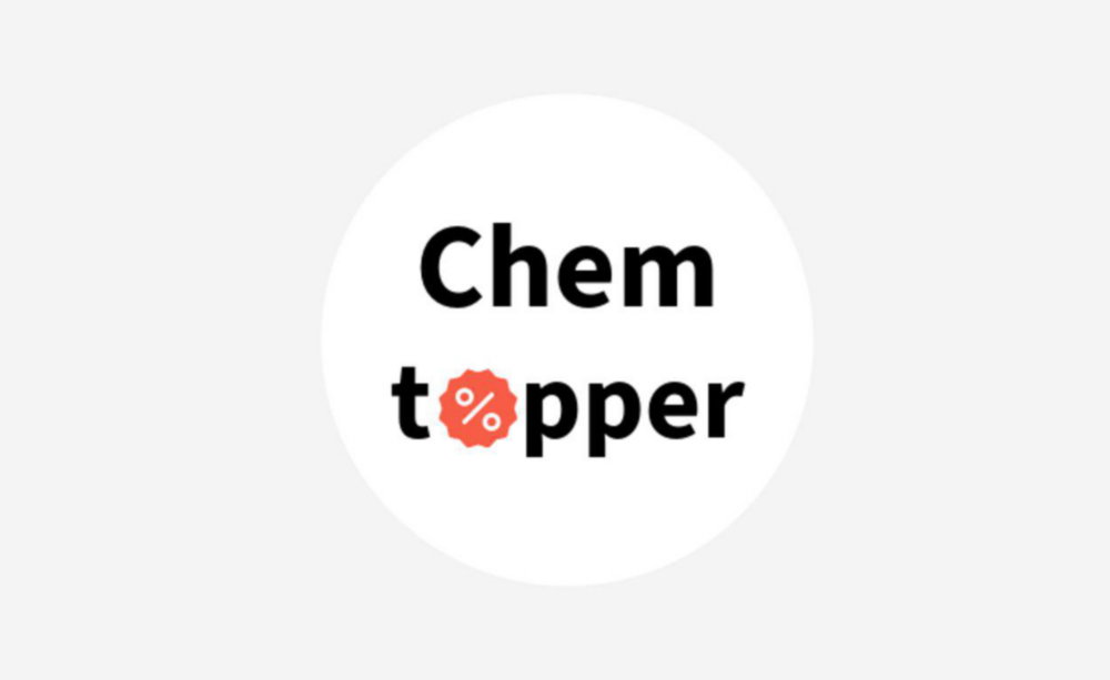 logo, Chem toppper, tekstlogo, grafisch, ronde logo