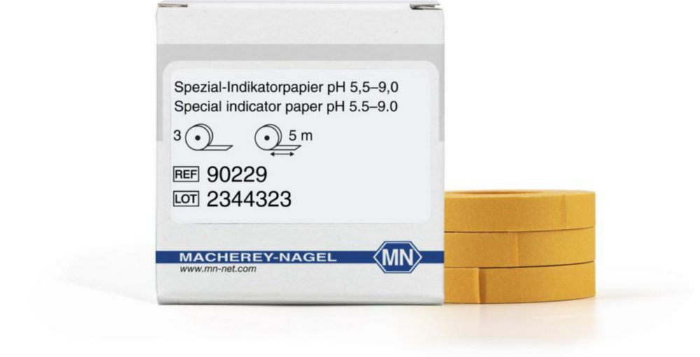 pH indicatorpapier pH5,5-9,0  navulverpakking