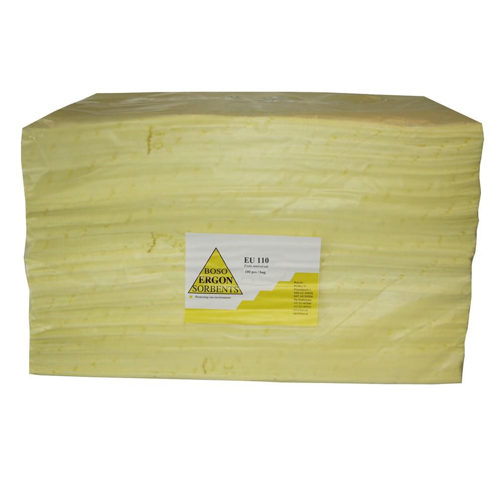 Ergon sorbent doeken 33x28 cm  absorptiedoeken geel, EU110