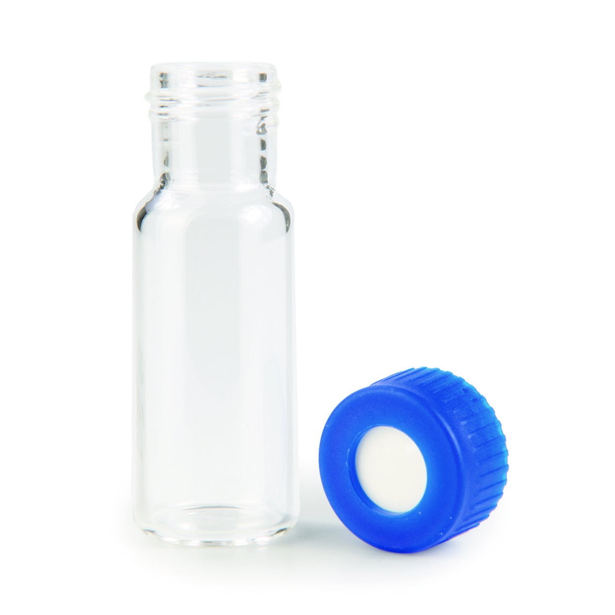 glasfles, lege fles, druppeldop, blauceksel, herbruikbare fles