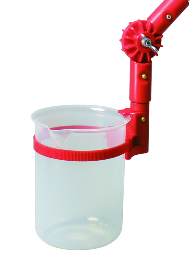 Beker voor telescoopstang  600 ml met instelbare hoek
