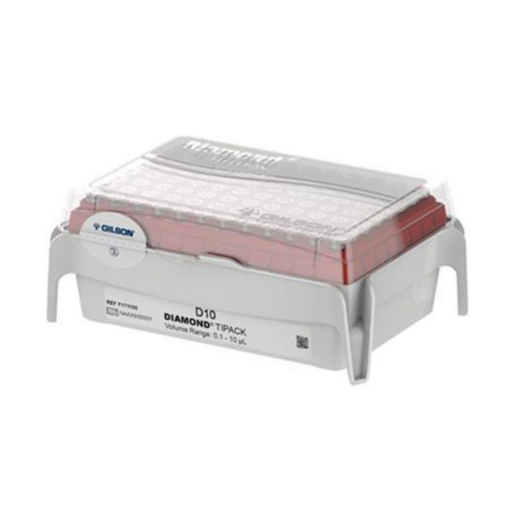 Pipetpunten 0.1-10 µl, Diamond Tipack, D10, Polypropylene, Niet-steriel