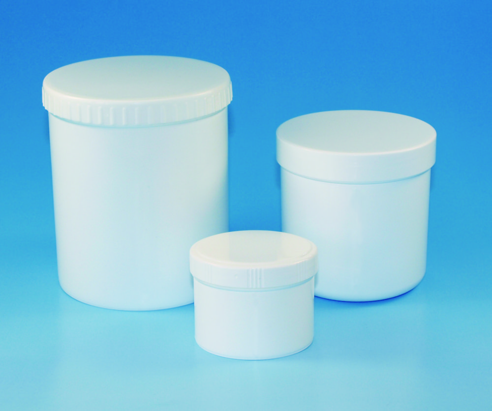Pot 1250 ml, PP, met deksel, Ø 119 mm, h=130 mm