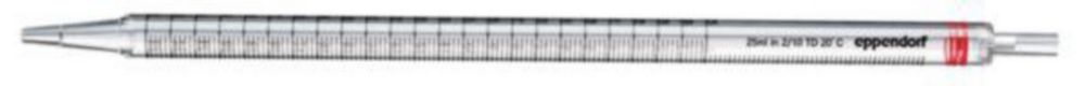 Serologische pipet, 25 ml,   steriel, per stuk verpakt