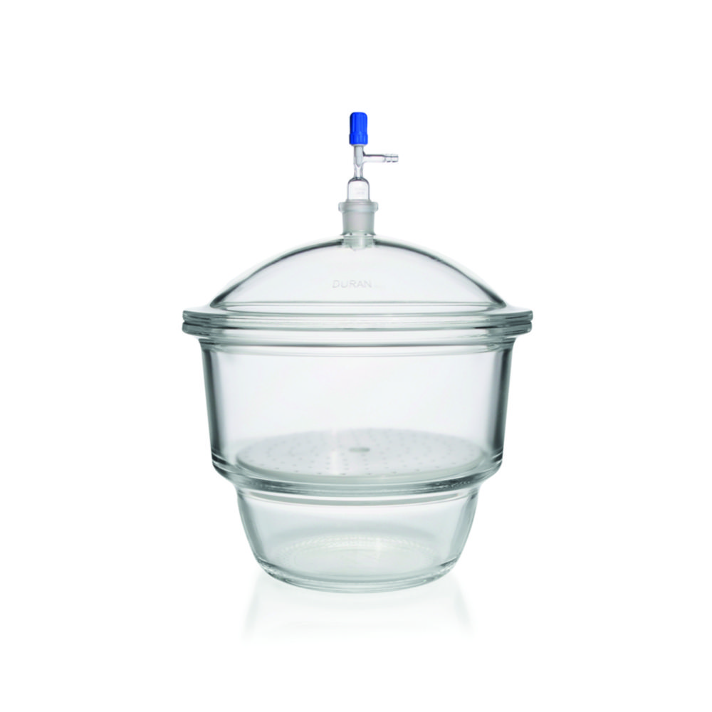 Vacuumexsiccator m.kraan 300mm  dekseltubus NS24/29