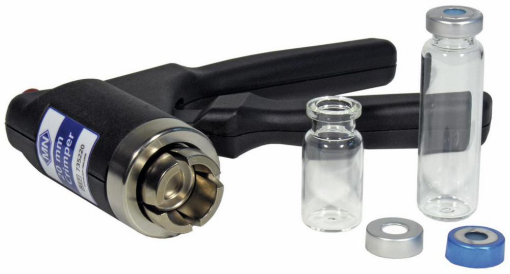 Krimptang Ø 20 mm caps voor  aluminium caps