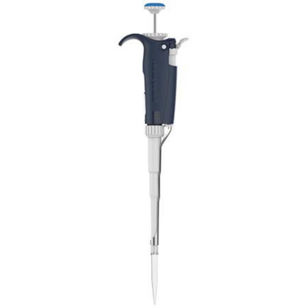 Pipet Pipetman L, P1000L, RVS injector, 100-1000 µl, blauw