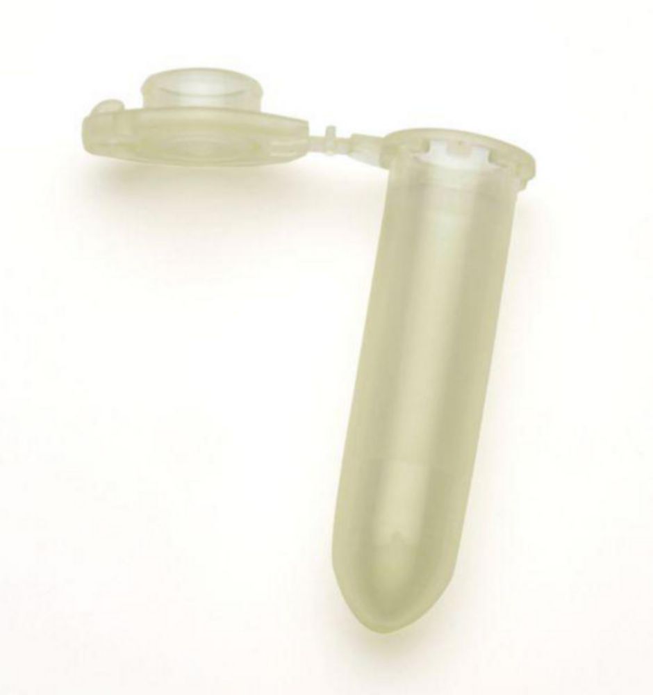 Reactievaatjes 2,0 ml Safe-Lock  Geel