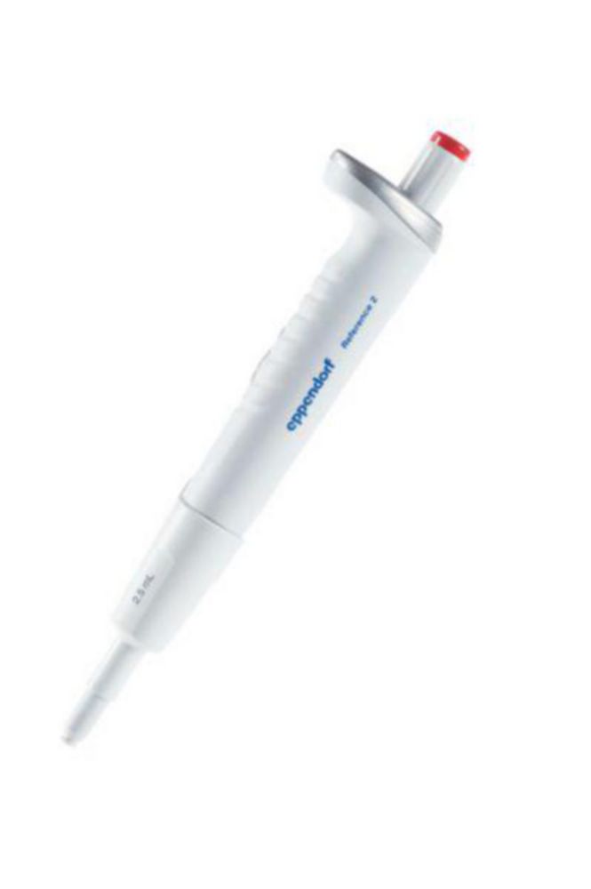 Pipet Reference 2, 1-kan, GL 2,5 ml, rood fixed