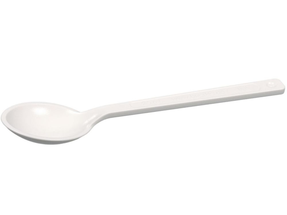 Monsterlepels 2,5 ml, Bio-PE, SteriPlast Bio, 127x30x47 mm, steriel, per stuk verpakt