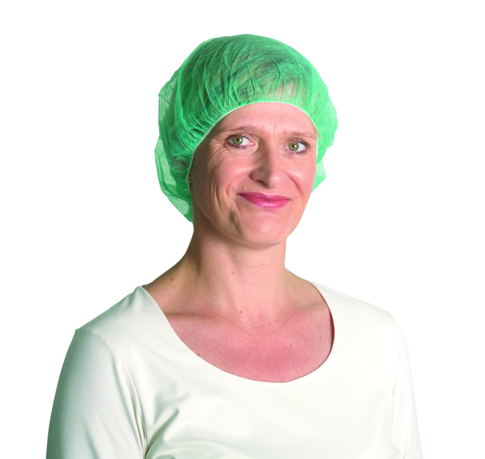 Haarnetjes vliesstof, wit,  Ø52 cm