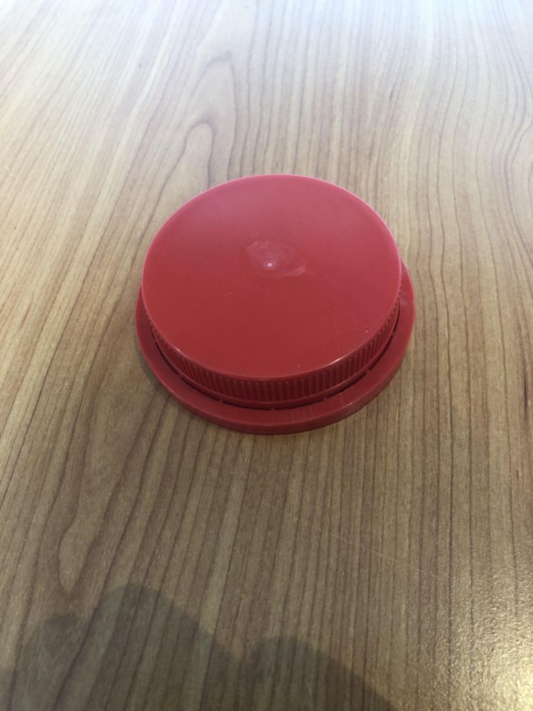 Schroefdoppen rood verzegelbaar