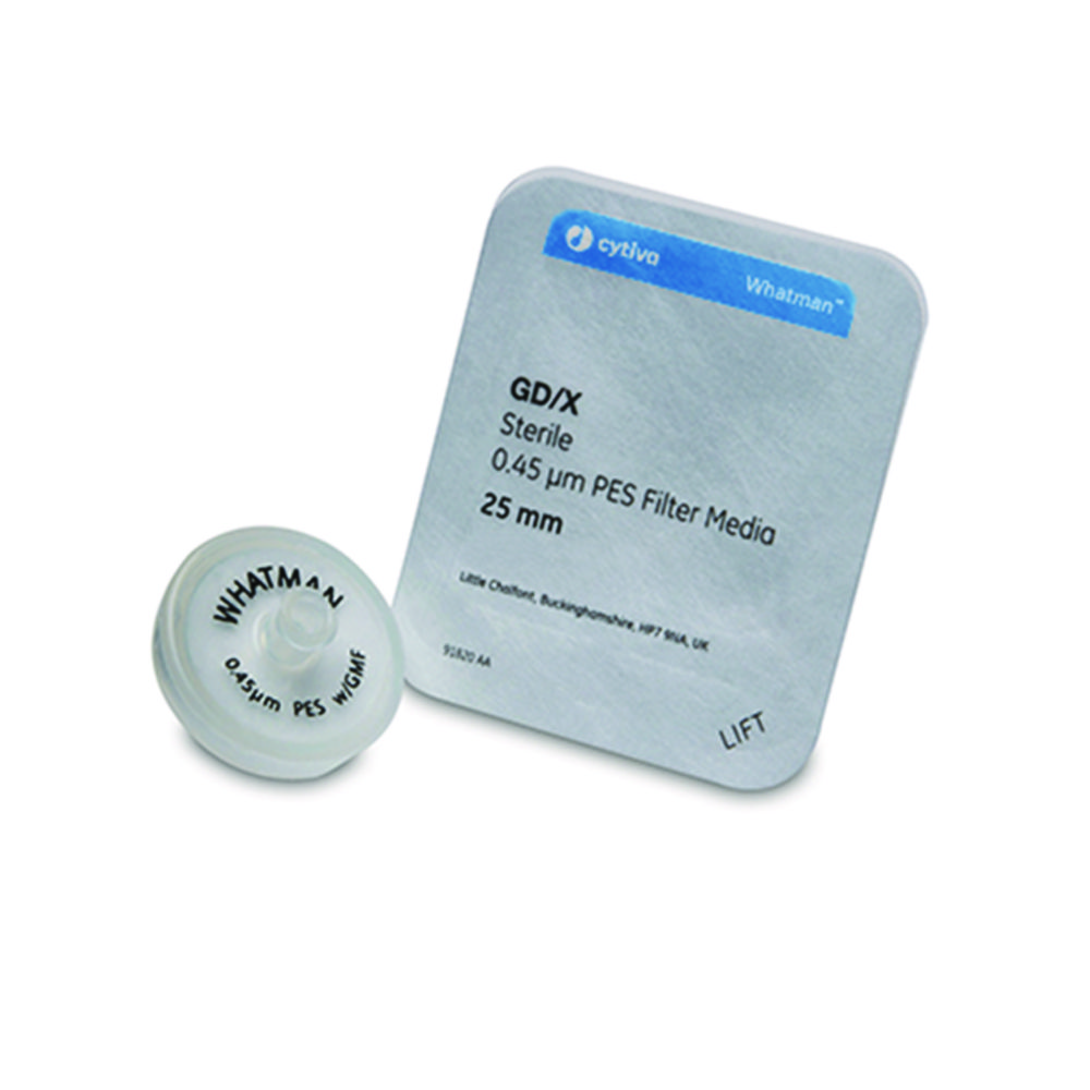 steriel, media filter, PES, 0,45 µm, 25 mm