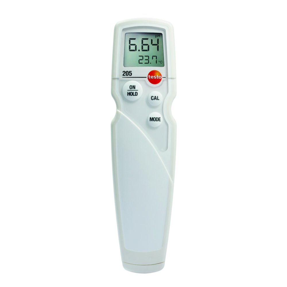 pH-meter, digitaal thermometer, handheld apparaat, kalibratie, testinstrument