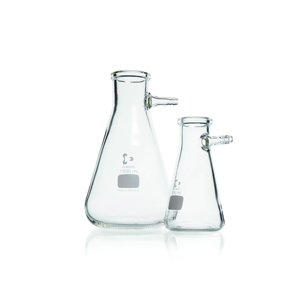 Afzuigerlenmeyer 2000 ml met  olijf