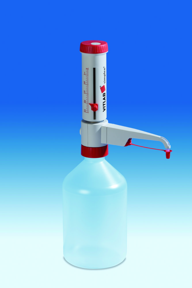 Flesdispenser Simplex 2, GL 45  1 tot 10:0,2 ml