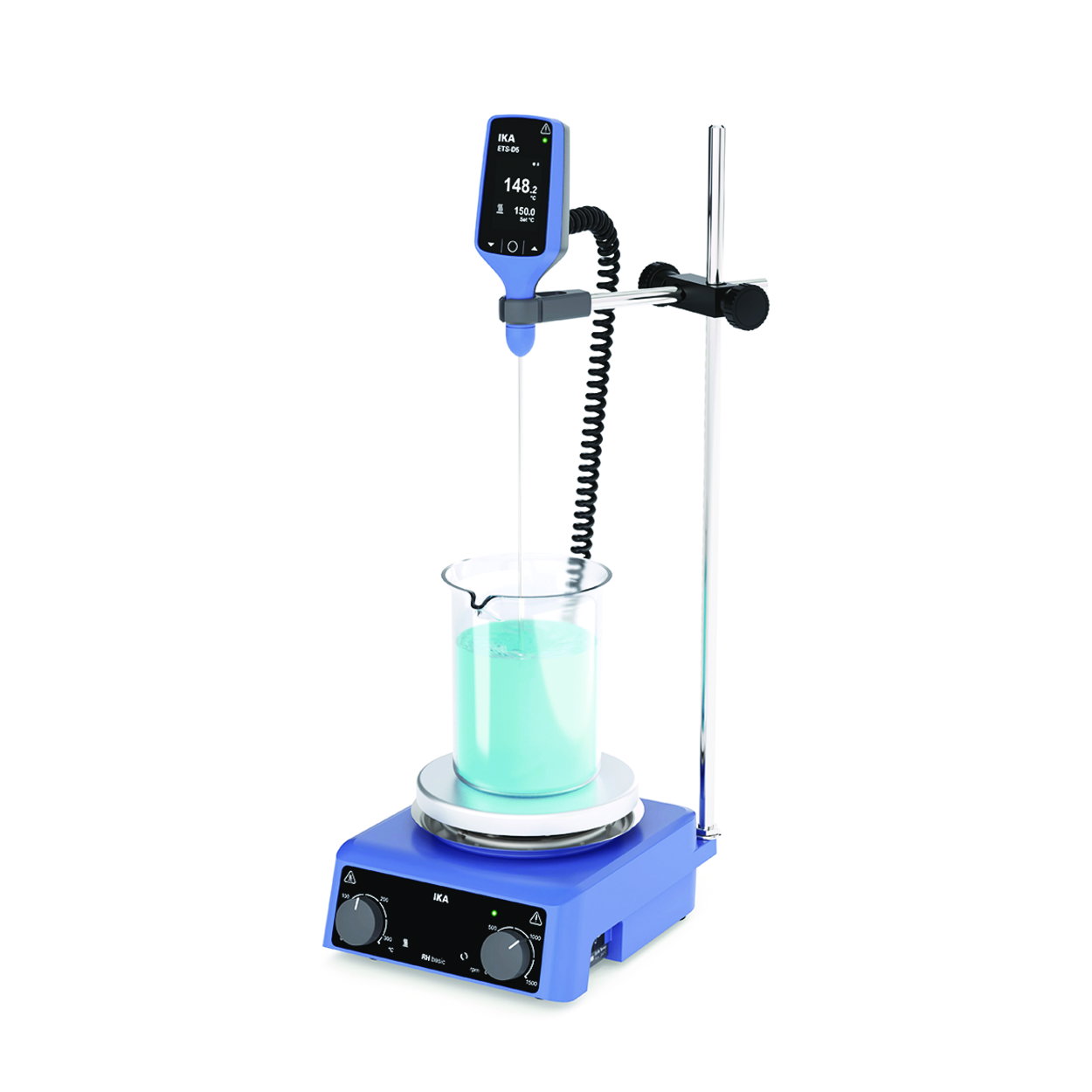 Magneetroerder, IKA, RH basic, met verwarming