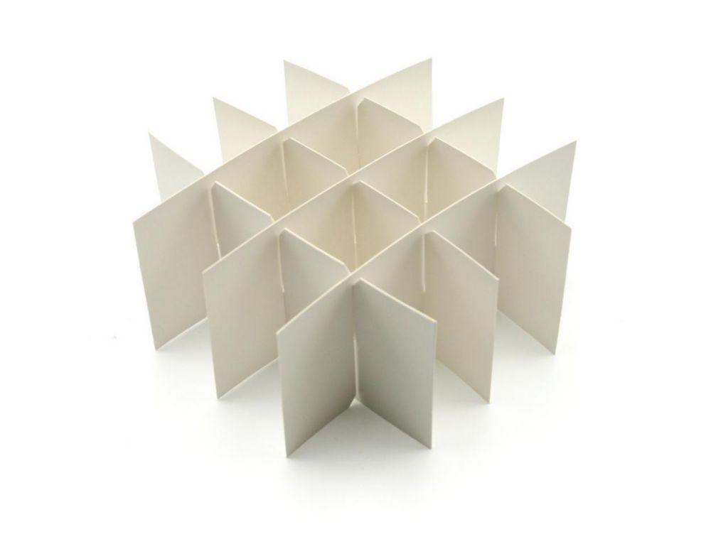 Cryobox karton 4x4 plaatsen voor 50 ml vials, 145 x 145 mm