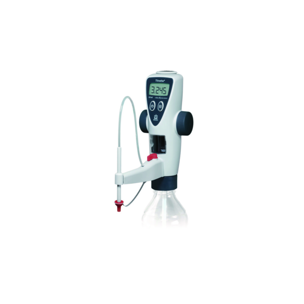Buret, digitaal, 50 ml, Titrette, standaard, SafetyPrime