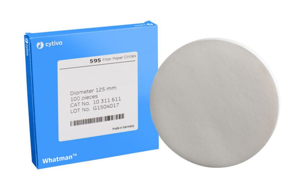 Rondfilters 595 Ø 150 mm, deeltjesretentie 4-7 µm