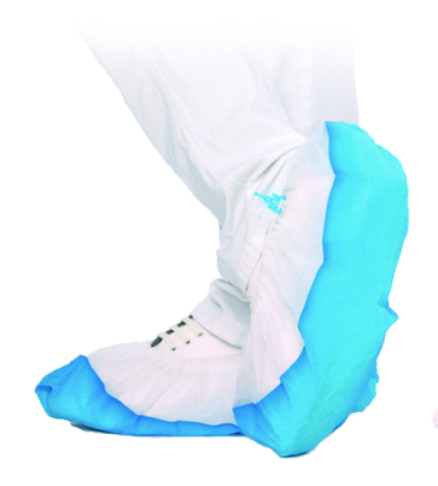 Overschoenen  CPE-coating, 470 mm, blauw
