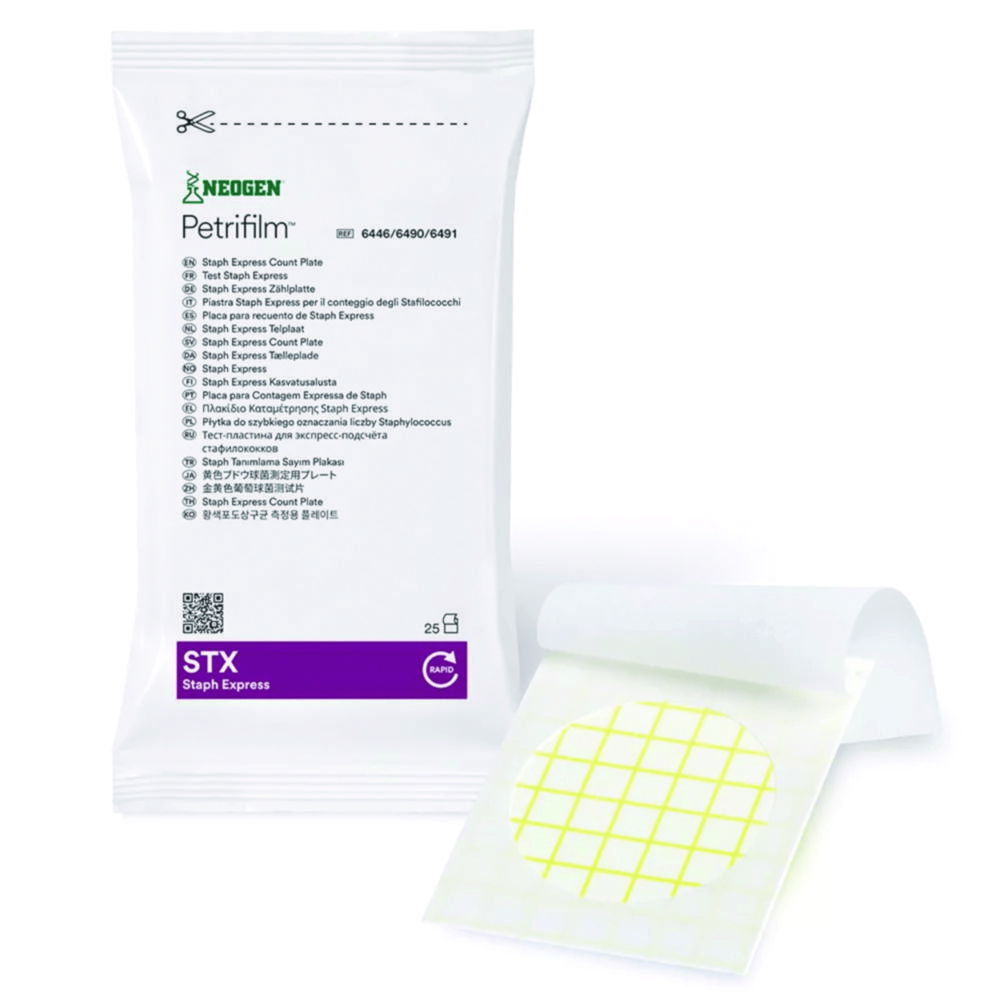 Petrifilm Telplaten 6491 Staph Express Telplaat voor telling S. aureus