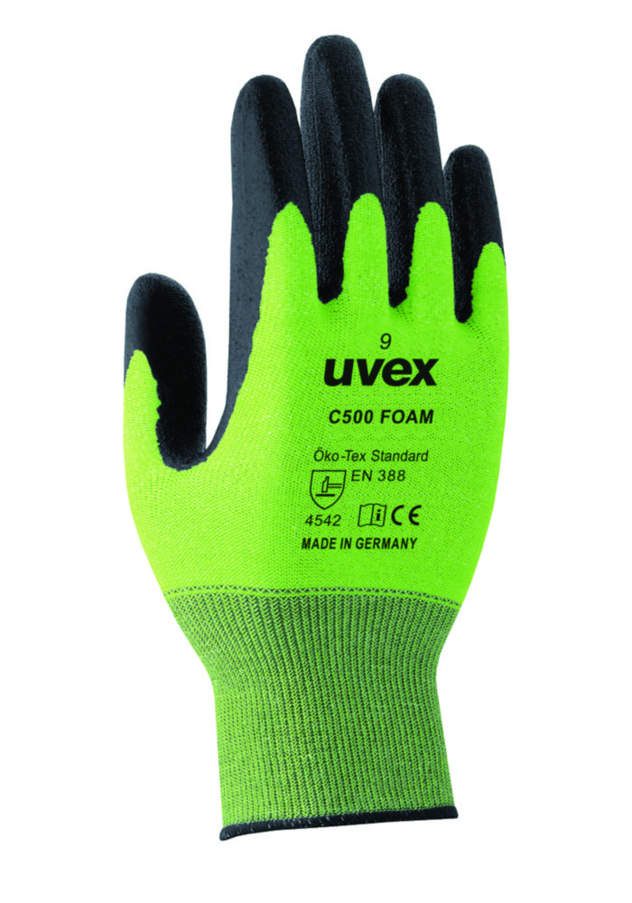 Handschoenen, Bamboo, HPPE, maat XL, lengte 270 mm, C500 foam, groen