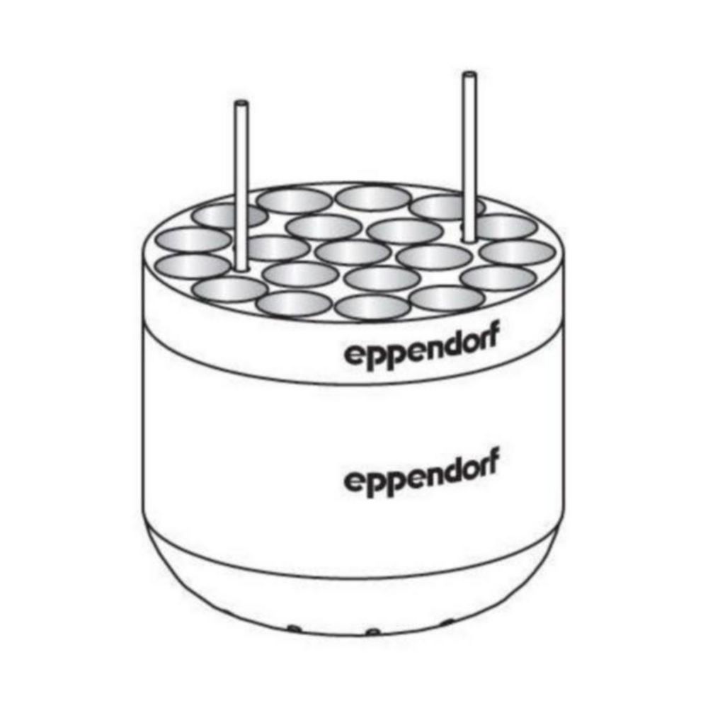 Adapter voor 5,5-12 ml buizen