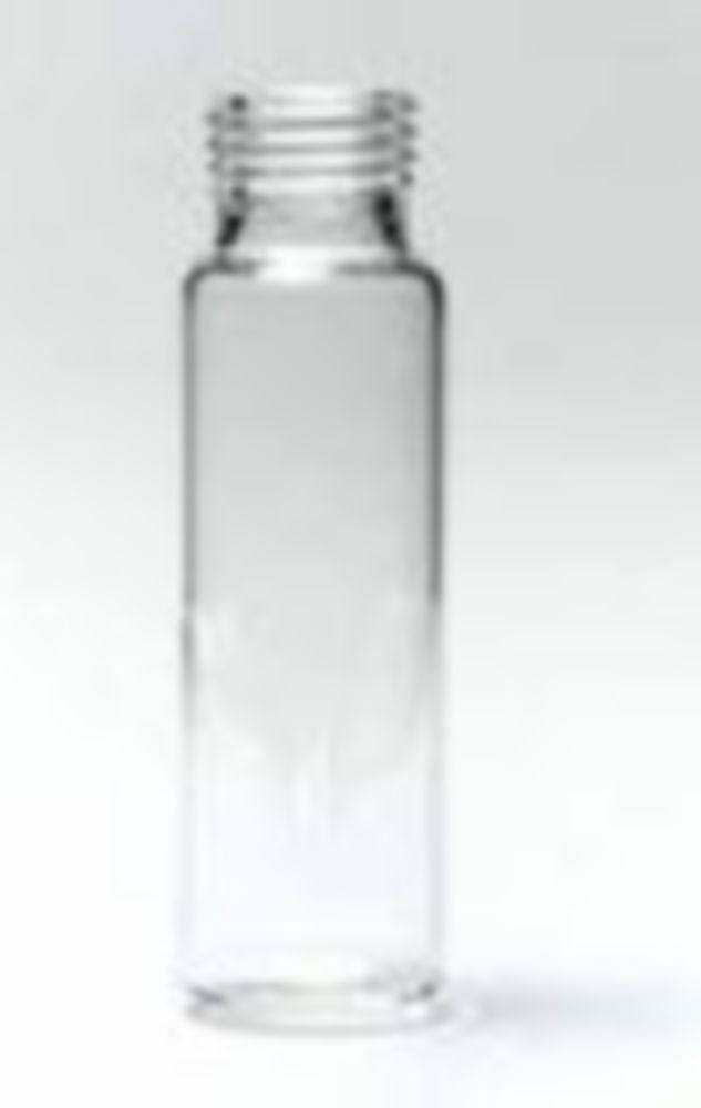 Vials 20 ml, glas 75x23 mm  helder, schroefnek N18 Headsp.