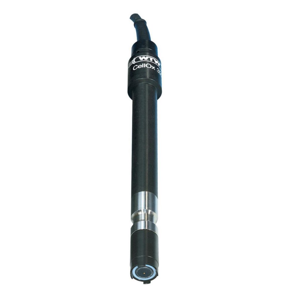 demper, cilinder gereedschap, zwarte kast, metalen kraag, tip sensor