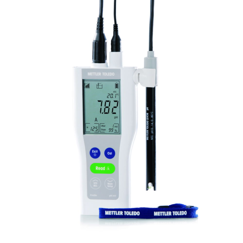 pH-meter FiveGo F2  F2-Standard kit (incl. LE438 3 in 1 electrode IP67)