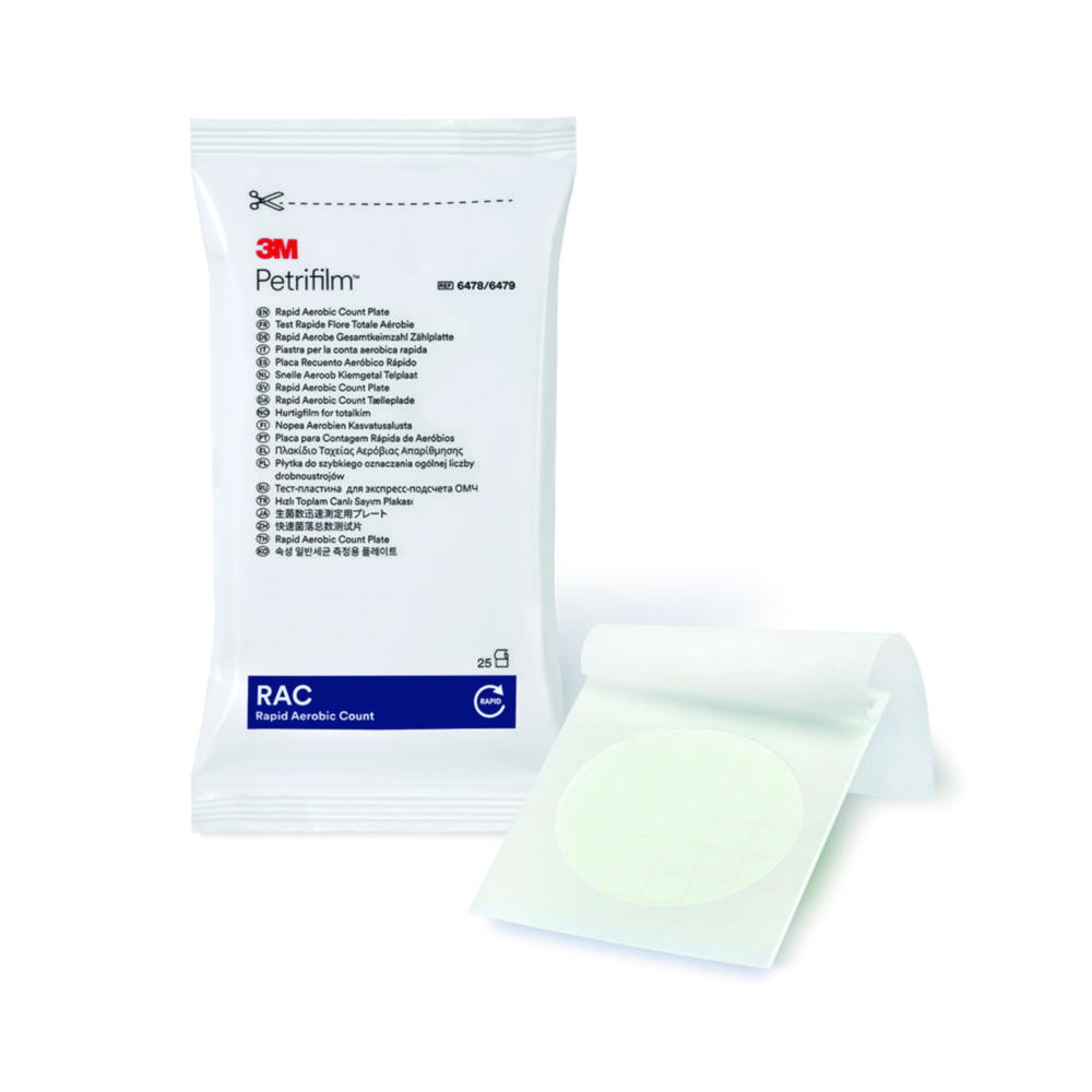 Petrifilm™ Telplaten 6491 Staph Express Telplaat voor telling S. aureus