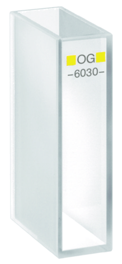 Cuvet spiegelglas lichtweg 20mm z.deksel