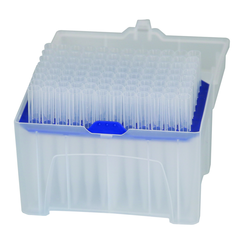 Pipetpunten 100-1000 µl, DNase and Rnase-vrij, Economy, Blauw, Polypropylene, Niet-steriel