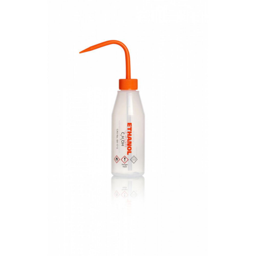 lijm, fles, oranje naald, oranje dop, ethanol/oplosmiddel fles