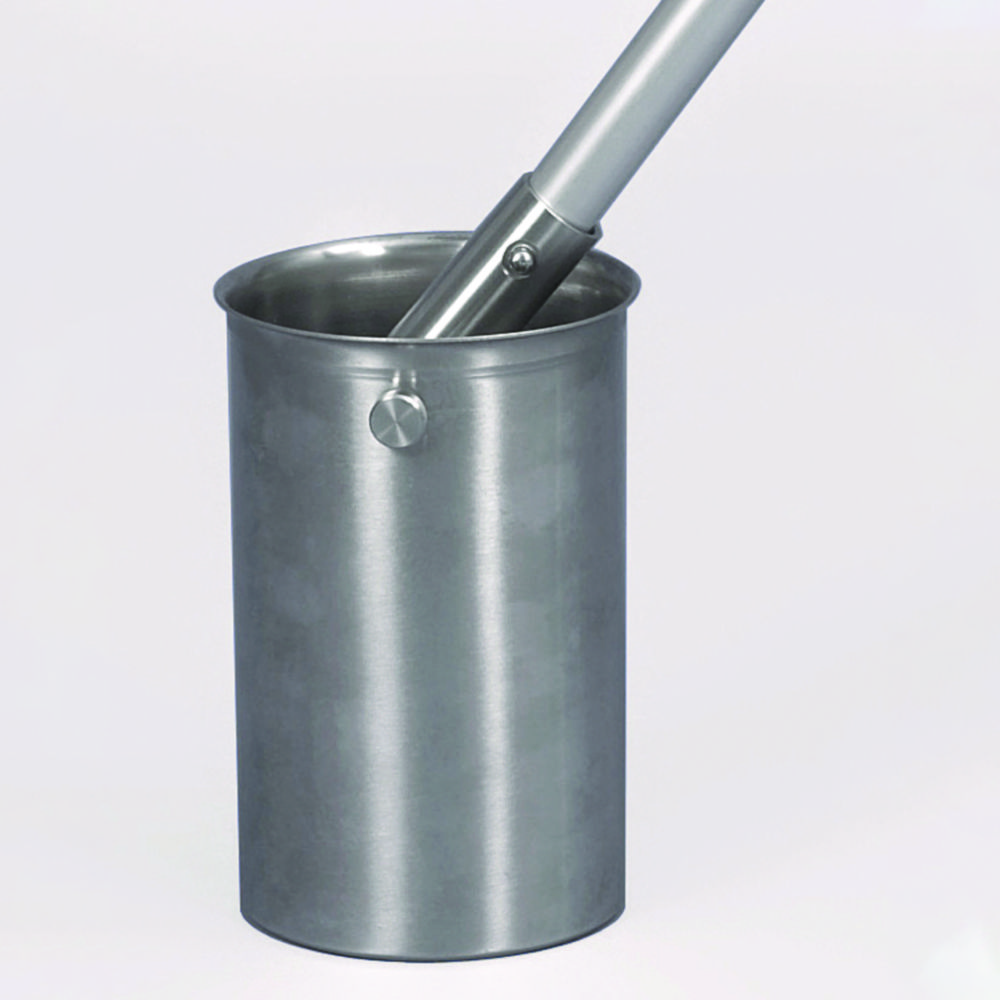 Pendelbeker 1000 ml, RVS  AISI 304