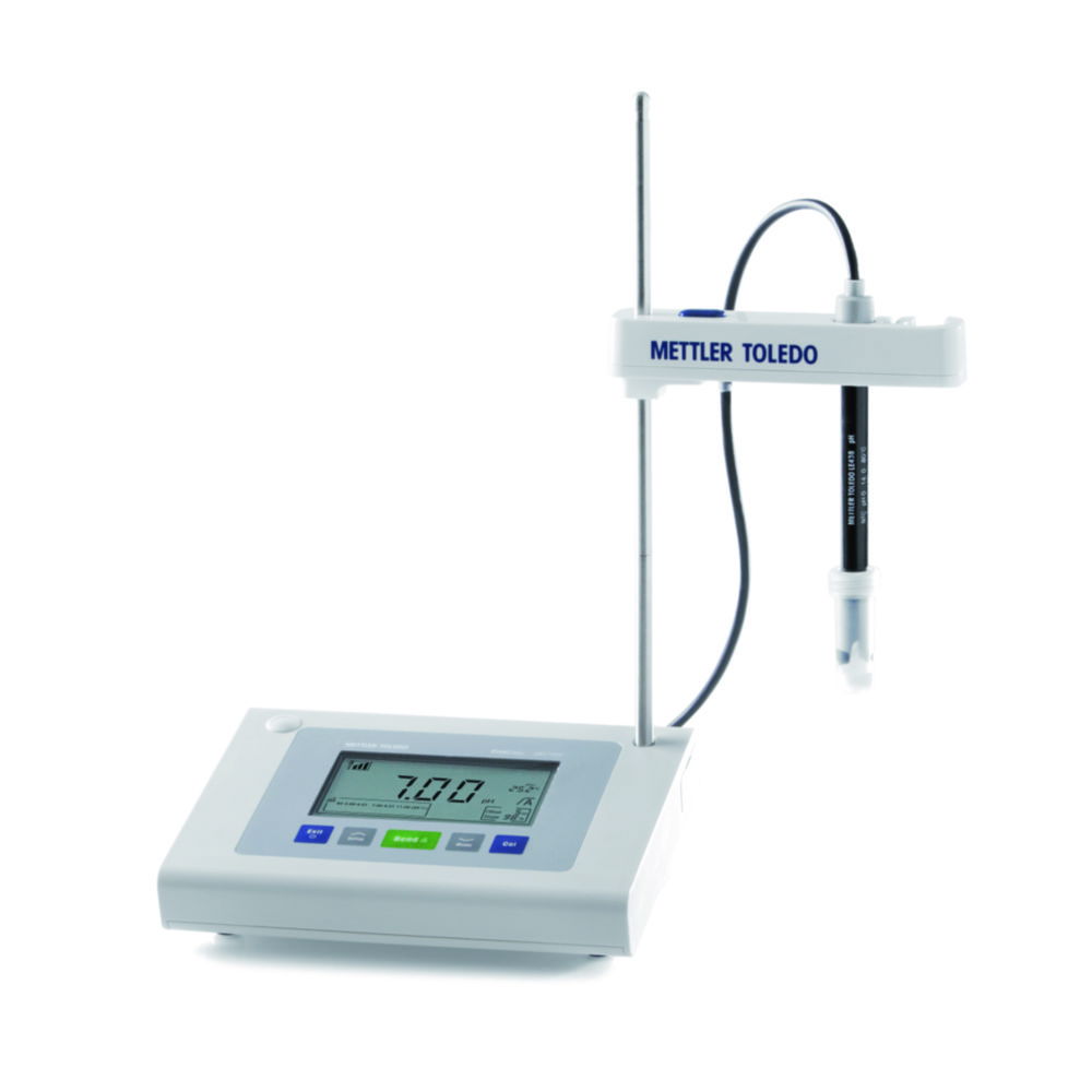 pH-meter FiveEasy F20 ATC Kit  met LE438 en elektrodearm