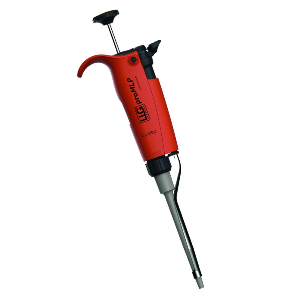 Pipet proMLP 1-kanaals 2-20 µl, lichtgeel,