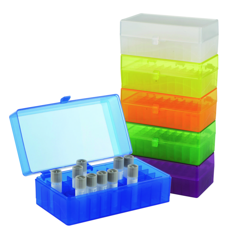 Bewaardoos microbuisjes  1,5-2 ml, assorti
