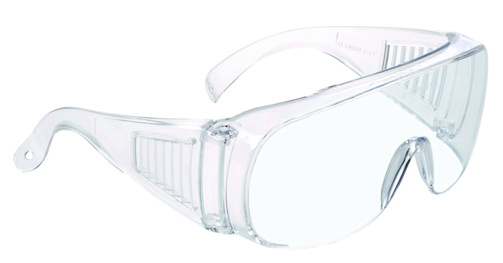 Veiligheidsbril, Bezoekersbril, type 520, ongecoat, helder glas