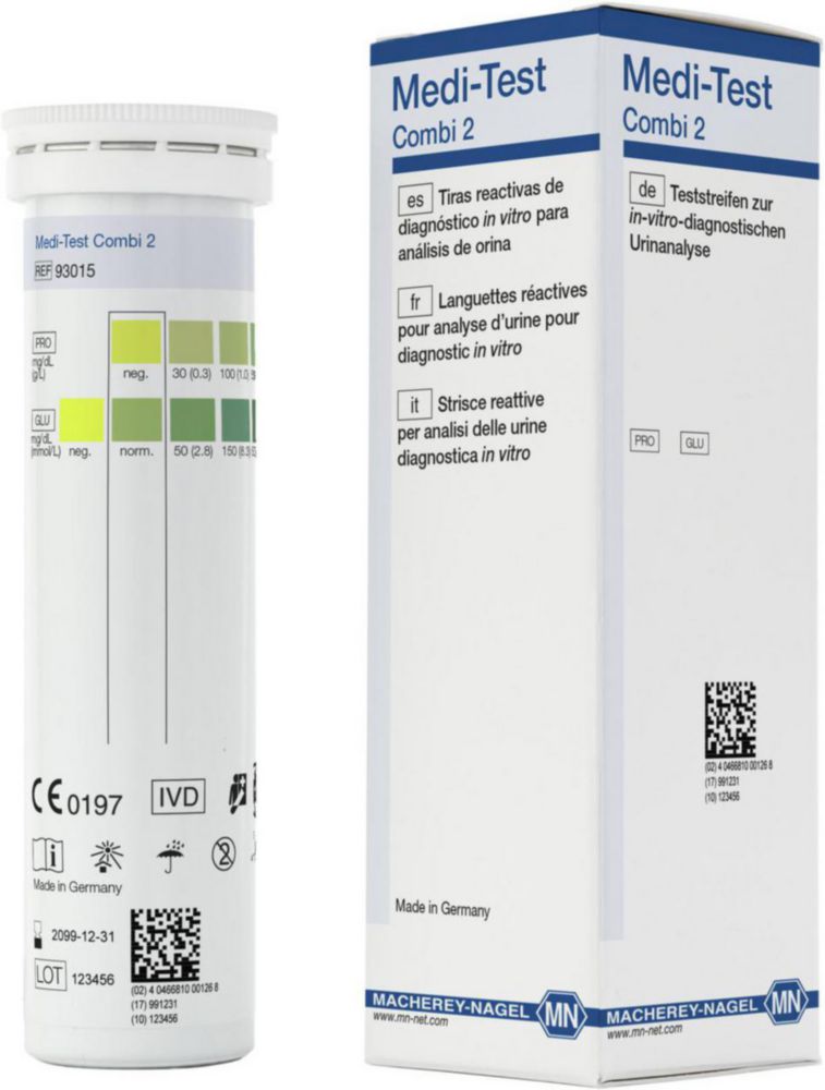 Teststrips voor Urine Medi-test Combi 2