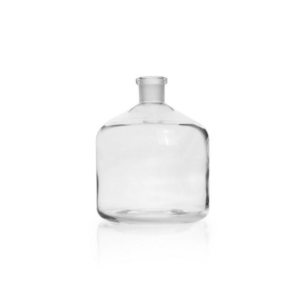 Fles, voor automatische buret, 2000 ml, borosilicaatglas 3.3, nauwmonds, helder, NS29/32, zonder dop