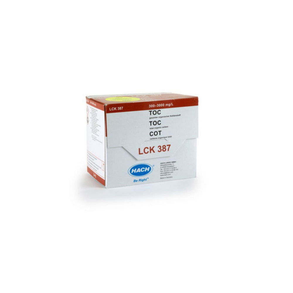 Kuvettentest TOC 300-3000 mg